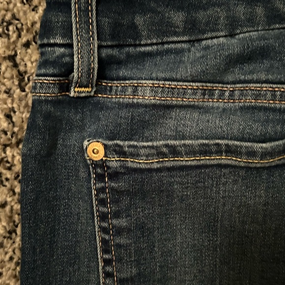 7 for all Mankind B(AIR) Authentic The Ankle Skinny Denim Jeans Size 28 - Picture 8 of 12